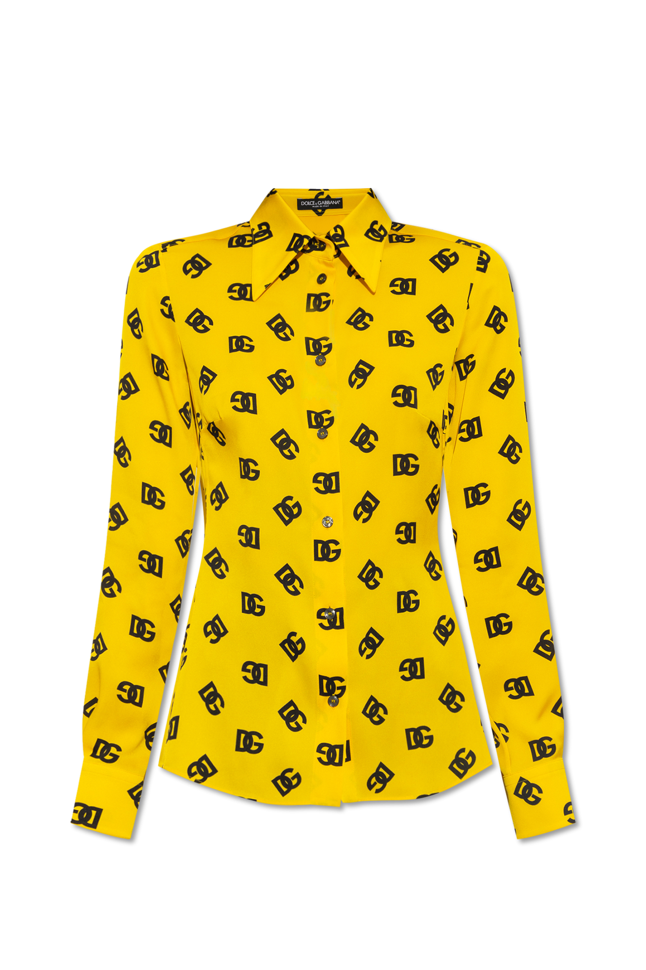 Dolce and discount gabbana yellow shirt